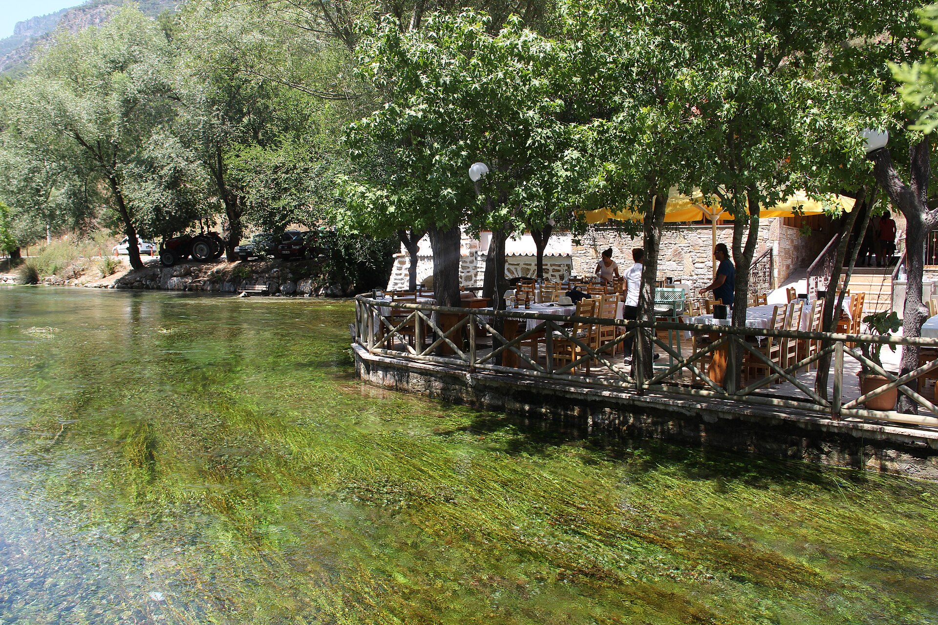Akyaka Azmak-Fluss Bootstour