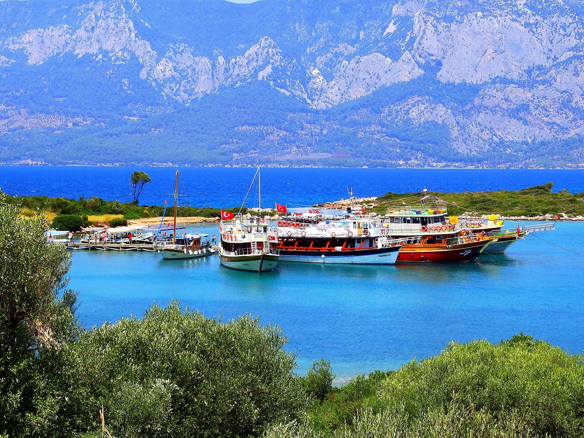 Marmaris Kleopatra (Zedern-Insel) Bootstour